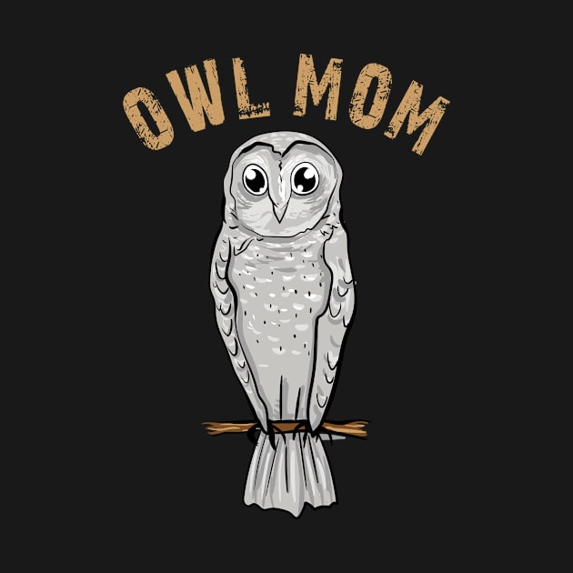 Owl Mom by LetsBeginDesigns