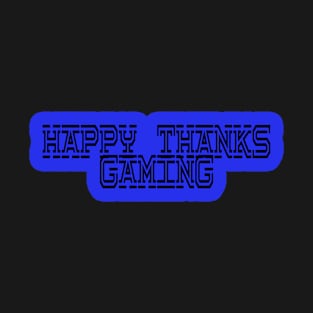 Happy Thanksgiving Thanksgaming Funny Video Game Controller Gift T-Shirt