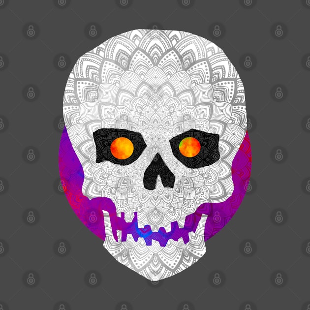 Laughing Skull by AubreyBriteArt