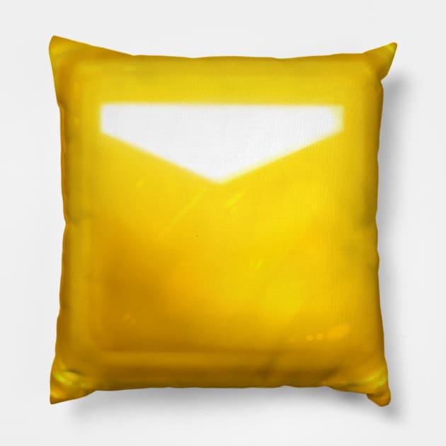 Beat Saber - Custom Colors - Yellow - Block Cube Pillow by JessySketches