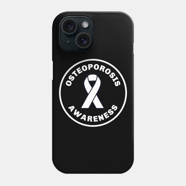 Osteoporosis - Disability Awareness Phone Case by Football from the Left