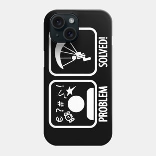 Problem Solved Skydiving Phone Case