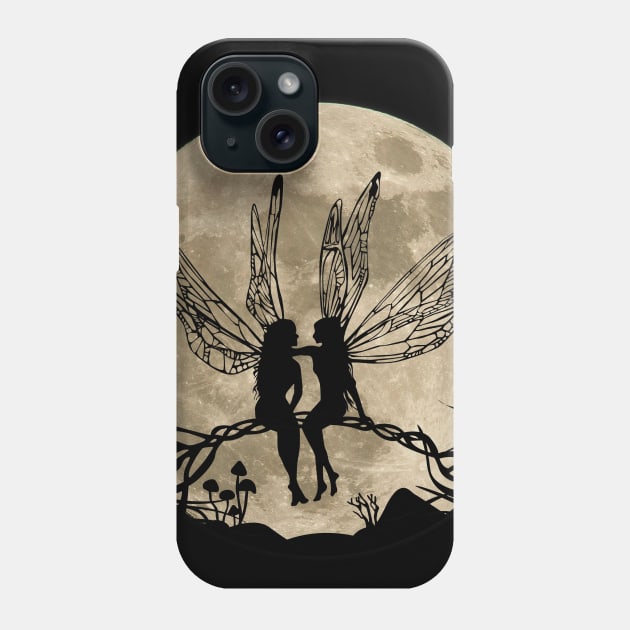 Fairy Moon Phone Case by BOEC Gear