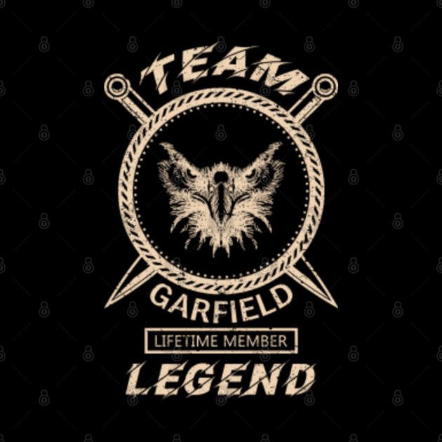 Garfield Name T Shirt - Garfield Life Time Member Legend Team Gift Item
