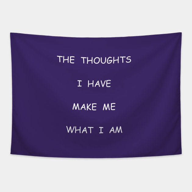 The Thoughts I have, transparent Tapestry by kensor