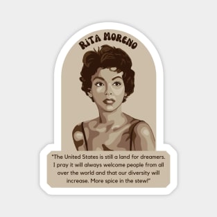 Rita Moreno Portrait Magnet