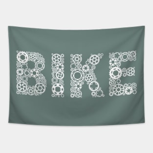 BIKE With Chainrings Tapestry