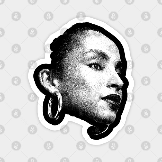 SADE ADU 90S VINATGE Magnet by CakCulaiNabuiNabui