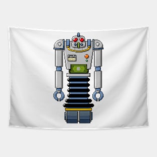 Pixel Robot 100 Tapestry