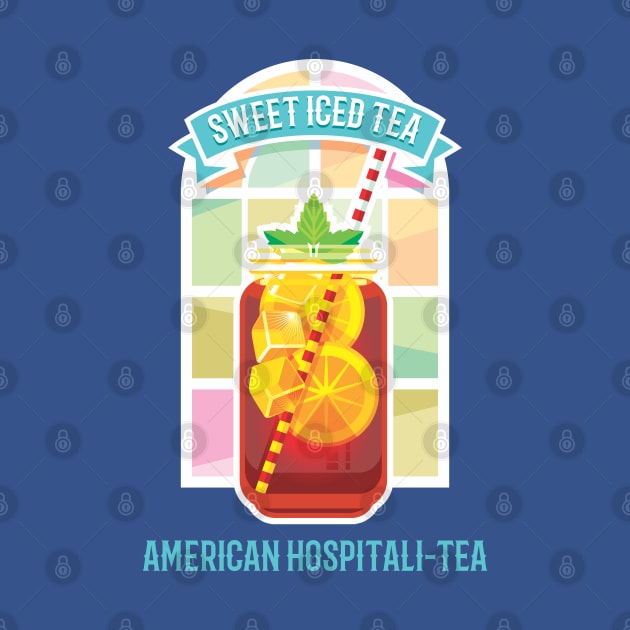 Sweet Iced Tea American Hospitality | Nostalgia by Vector-Artist