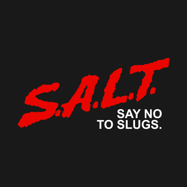 Cool Gardening - SALT Say No To Slugs in the Garden by aaronsartroom