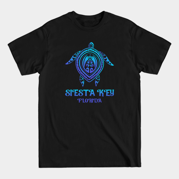 Discover Siesta Key Florida FL Family Vacation Sea Turtle Graphic - Siesta Key - T-Shirt