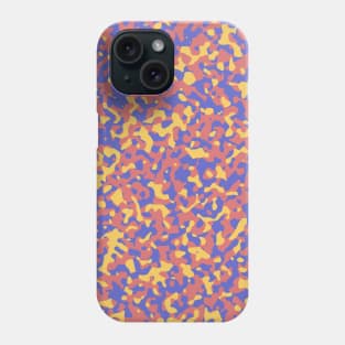 Orange, Yellow, Pink, Blue , Purple, Camo Colors; Camouflage Pattern Phone Case