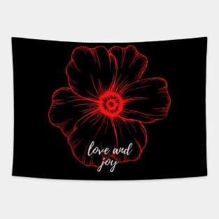 love and joy Tapestry