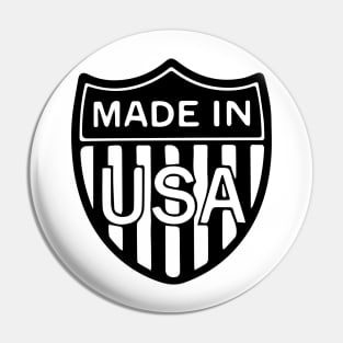 Made in USA Shield Pin