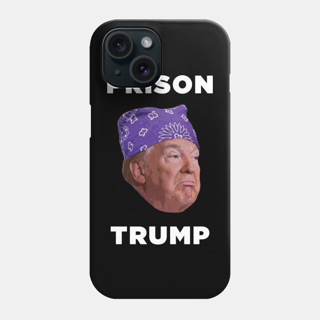 Prison Trump Phone Case by fullgrownham