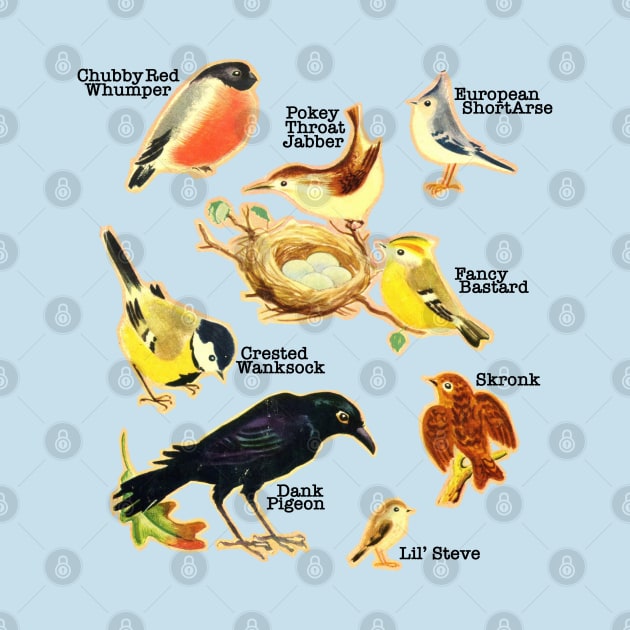 Funny Birds Of The World Names by DankFutura