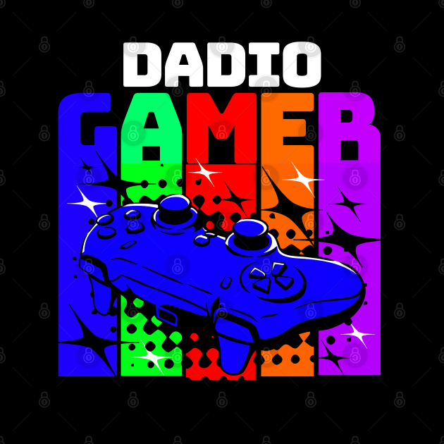 Dadio Gamer Dad by VisionDesigner