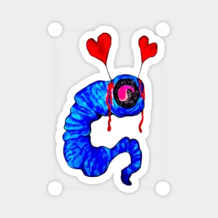 Heart Worm Magnet