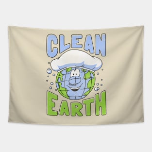 Clean Earth Tapestry