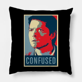 Cas is Confused Pillow