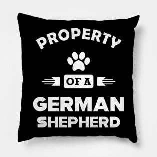 German Shepherd - Property of a German Shepherd Pillow