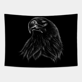 Eagle raven crow eagles US USA falcon magic t shirt t-shirt Tapestry