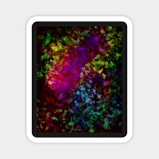 Wild abstract Magnet