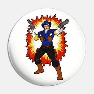 Wild Bill - 2nd Figure Colors Pin