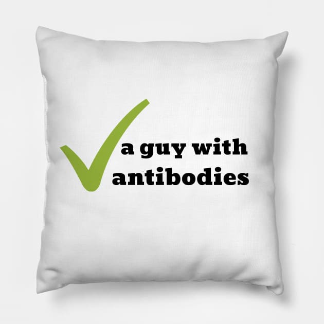 Antibodies Pillow by WordsGames