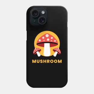 Mushroom amanita muscaria Phone Case