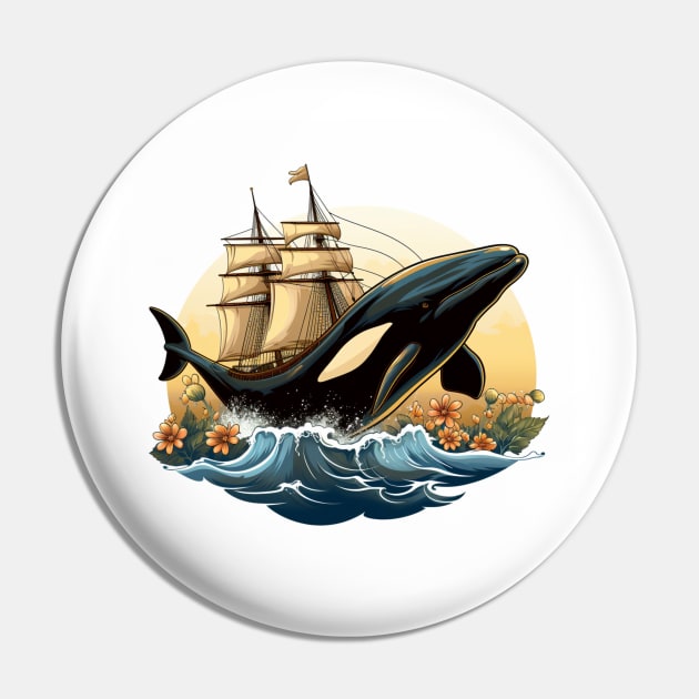 Join the Orca Uprising Pin by Liana Campbell