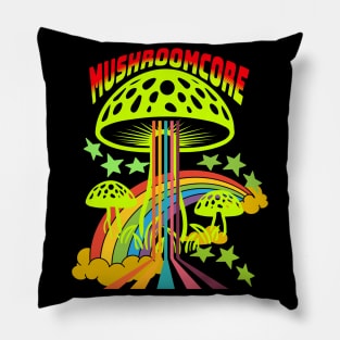 Mushroomcore Madness Pillow