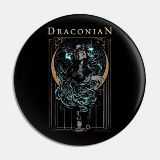 DRACONIAN MERCH VTG Pin