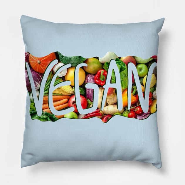 vegan Pillow by kating