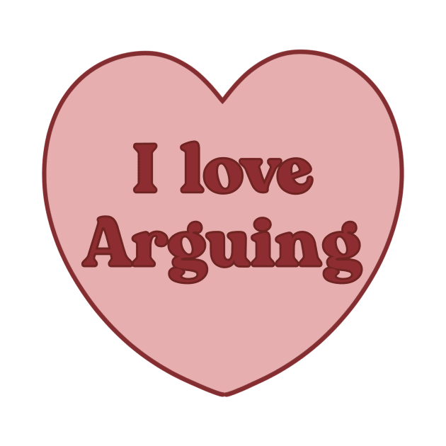 I love arguing heart aesthetic dollette coquette pink red by maoudraw