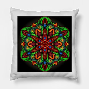 Pattern Mandalas 238 (Style:5) Pillow