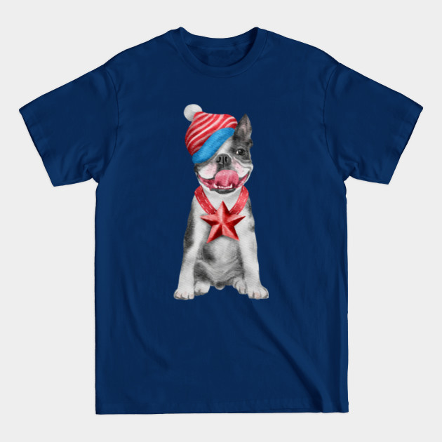 Disover Christmas Dog 14 - Dog - T-Shirt