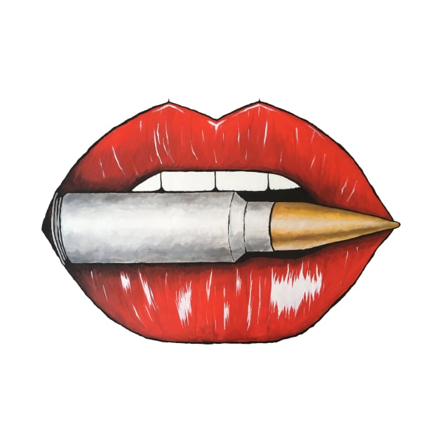 Red Lipstick Bullet by Dbaudrillier