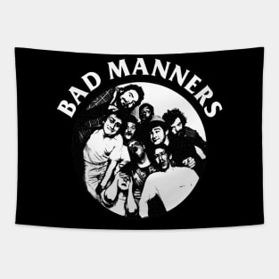 Bad Manners - Engraving Style Tapestry