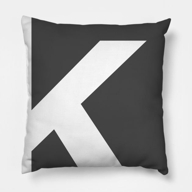 K dot Pillow by Sticky Fingers