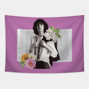 Patti Smith Collage Tapestry