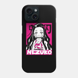 Cute nezuko anime Phone Case