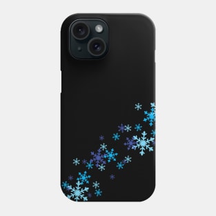 Midnight Snowflakes Phone Case