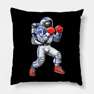 Boxing Astronaut Pillow