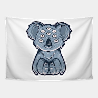 Cute koala horror Tapestry