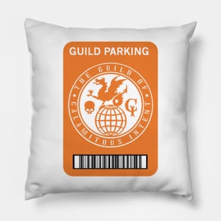 Guild of Calamitous Intent Parking Permit Pillow