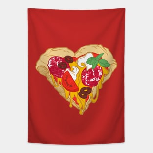 Pizza is my true Valentine Tapestry