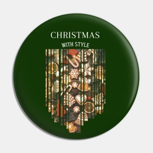 Fashion and Christmas Pin