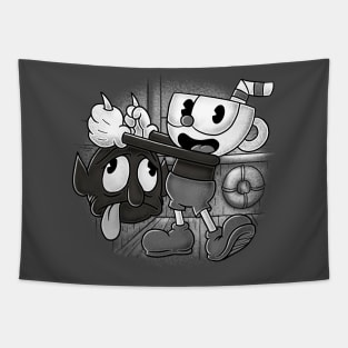 Steamboat Cuphead v.2 Tapestry